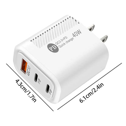 Fast Charging Block for USB C Cords