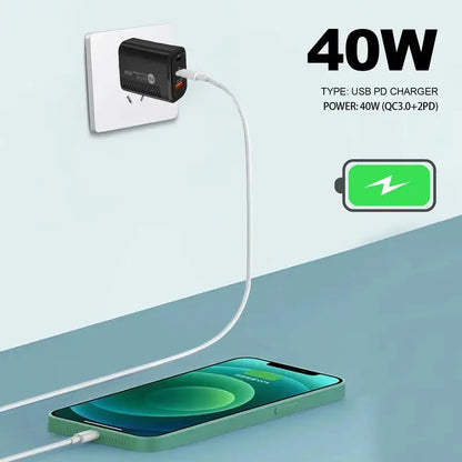 Fast Charging Block for USB C Cords